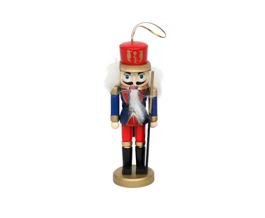 Mini dziadek do orzechów z muszkietem 13,5 cm