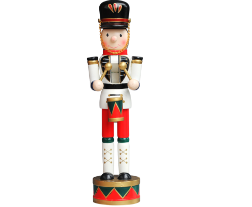 92040-30 DZIADKI TOYSOLDIER 30 CM bialy