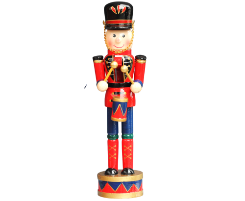 92040-30 DZIADKI TOYSOLDIER 30 CM czerwony