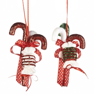 Świąteczne cukierki laski mikołaja 18 cm