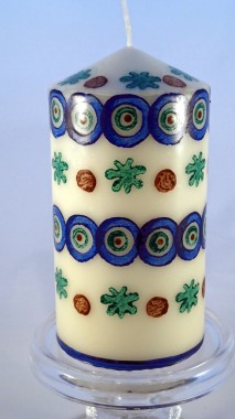 Świeca stempelkowa 15 cm 1328