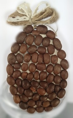 Pisanka kawa płaska 10 cm
